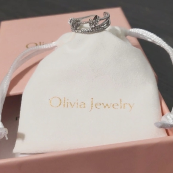 Sterling Silver Fidget Ring ~ Adjustable Fits Ring Sizes From 5 to 10 ~ Gift Box - Picture 3 of 8